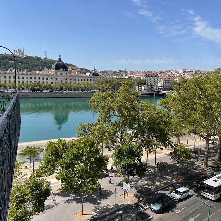Vue Sur Rhone Leilighet Lyon Eksteriør bilde