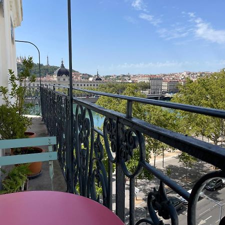 Vue Sur Rhone Leilighet Lyon Eksteriør bilde